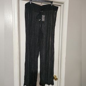 Sexy sheer  pants cover-up